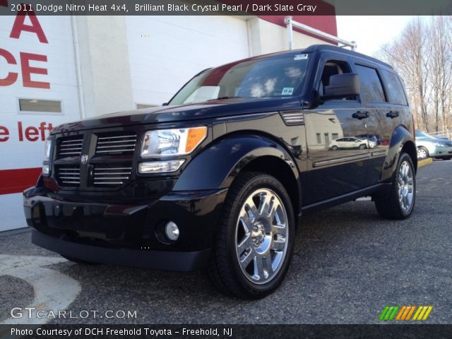 2011 Dodge Nitro Heat 4x4 in Brilliant Black Crystal Pearl