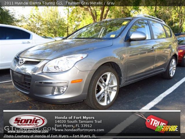 2011 Hyundai Elantra Touring GLS in Titanium Gray Metallic