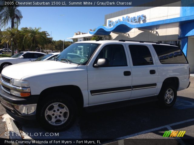 2005 Chevrolet Suburban 1500 LS in Summit White