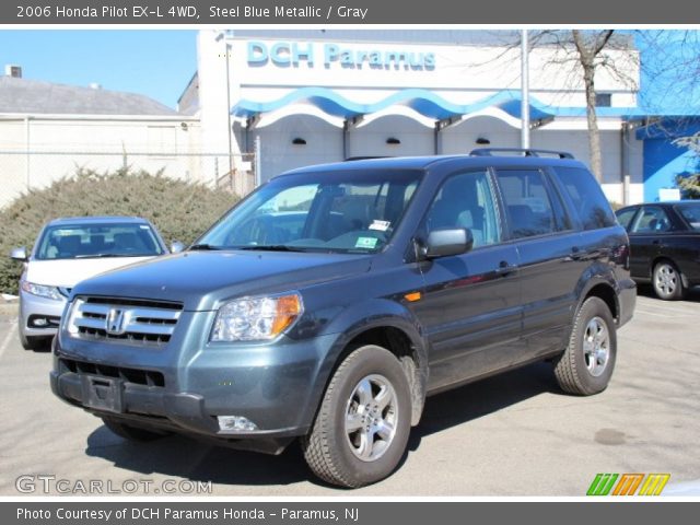 2006 Honda Pilot EX-L 4WD in Steel Blue Metallic