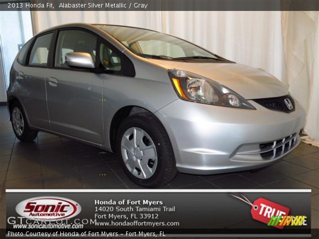 2013 Honda Fit  in Alabaster Silver Metallic