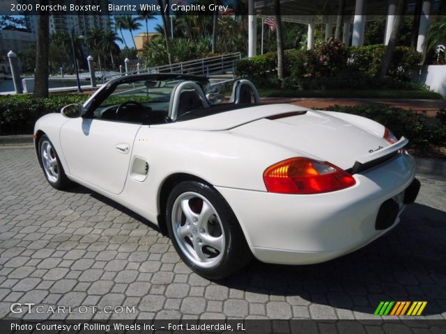 2000 Porsche Boxster  in Biarritz White
