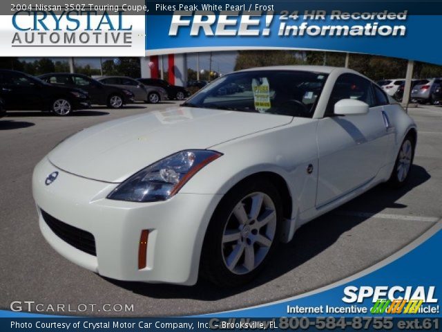 2004 Nissan 350Z Touring Coupe in Pikes Peak White Pearl