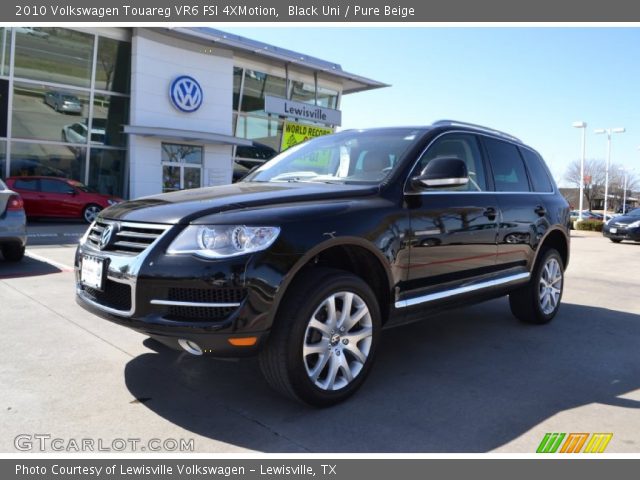 2010 Volkswagen Touareg VR6 FSI 4XMotion in Black Uni