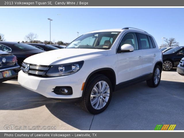 2013 Volkswagen Tiguan SE in Candy White