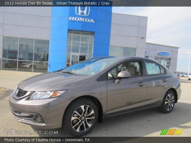 2013 Honda Civic EX Sedan in Urban Titanium Metallic