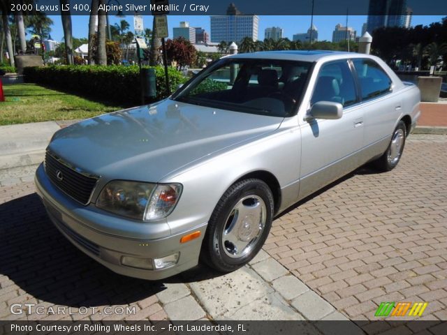 2000 Lexus LS 400 in Alpine Silver Metallic