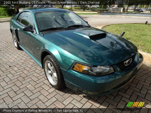 2002 Ford Mustang GT Coupe in Tropic Green Metallic