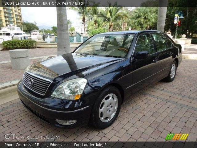 2001 Lexus LS 430 in Blue Onyx Pearl
