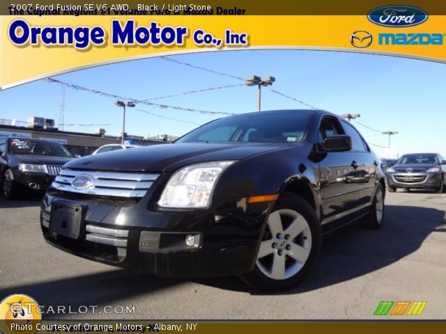 2007 Ford Fusion SE V6 AWD in Black