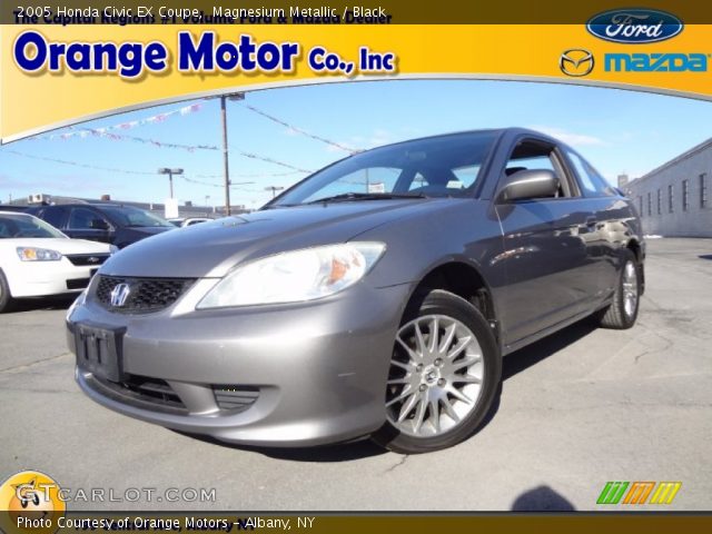 2005 Honda Civic EX Coupe in Magnesium Metallic