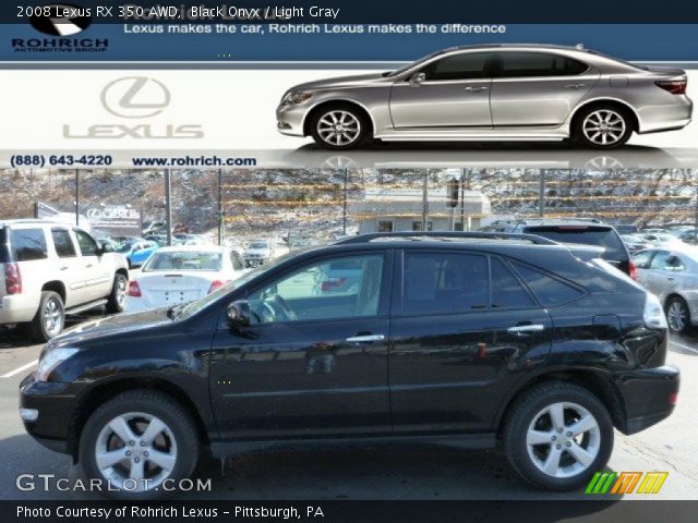 2008 Lexus RX 350 AWD in Black Onyx