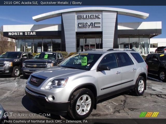 2010 GMC Acadia SLE in Quicksilver Metallic