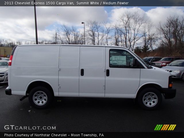 2013 Chevrolet Express 1500 Cargo Van in Summit White