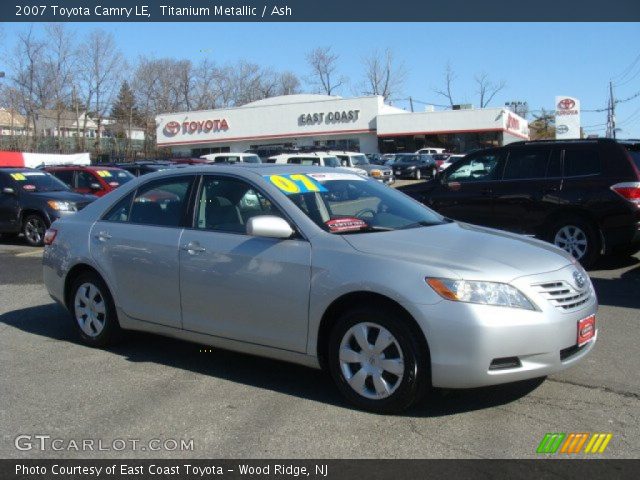 2007 Toyota Camry LE in Titanium Metallic