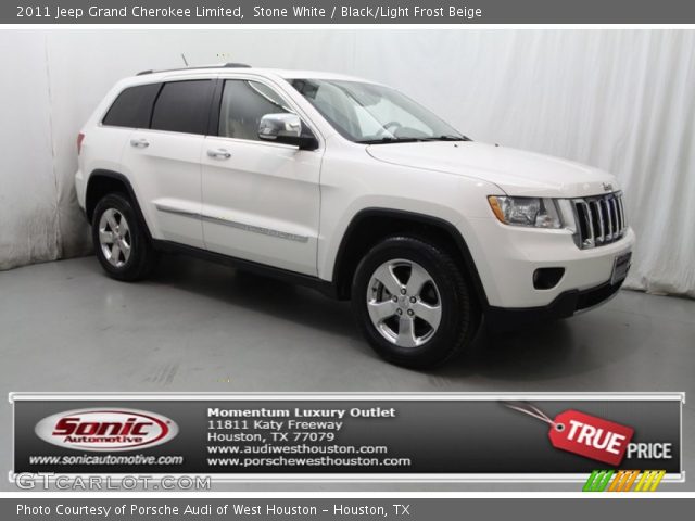 2011 Jeep Grand Cherokee Limited in Stone White