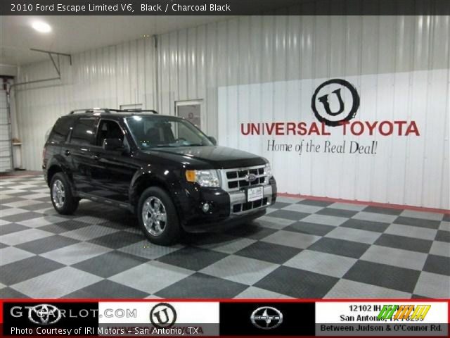 2010 Ford Escape Limited V6 in Black