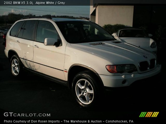 2002 BMW X5 3.0i in Alpine White