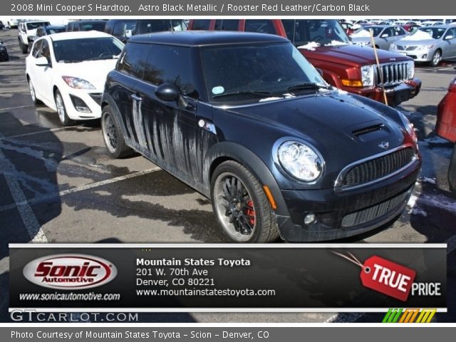 2008 Mini Cooper S Hardtop in Astro Black Metallic