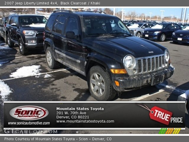 2007 Jeep Liberty Limited 4x4 in Black Clearcoat