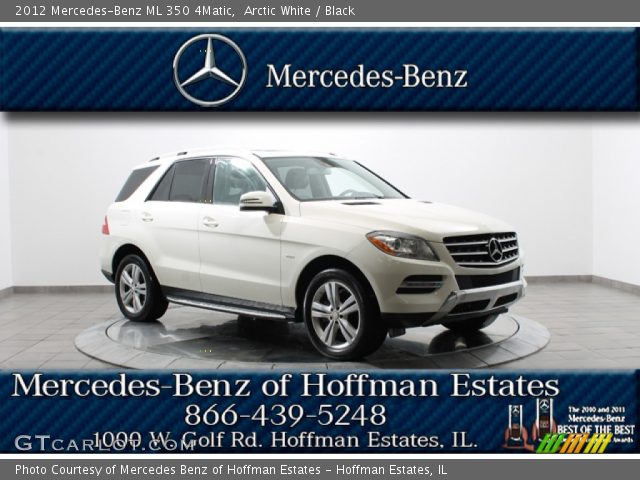 2012 Mercedes-Benz ML 350 4Matic in Arctic White