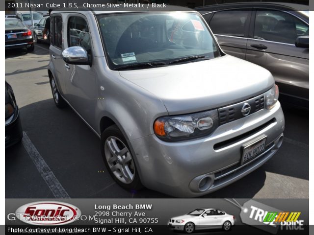 2011 Nissan Cube 1.8 S in Chrome Silver Metallic