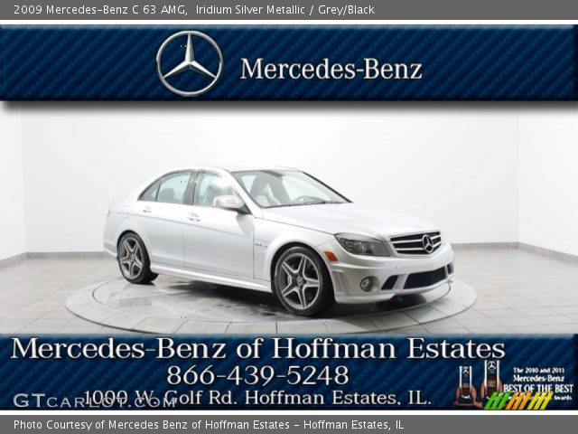2009 Mercedes-Benz C 63 AMG in Iridium Silver Metallic