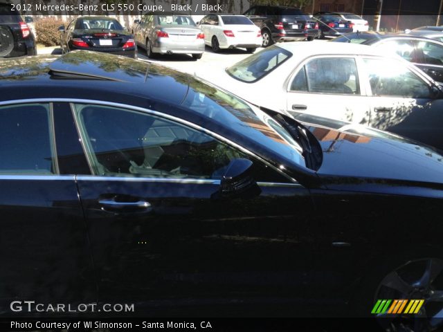 2012 Mercedes-Benz CLS 550 Coupe in Black