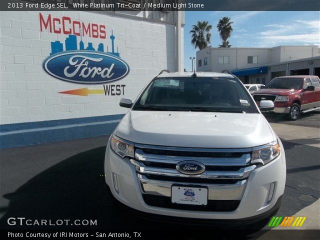 2013 Ford Edge SEL in White Platinum Tri-Coat