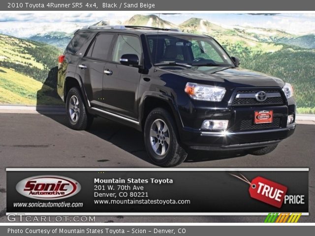 2010 Toyota 4Runner SR5 4x4 in Black