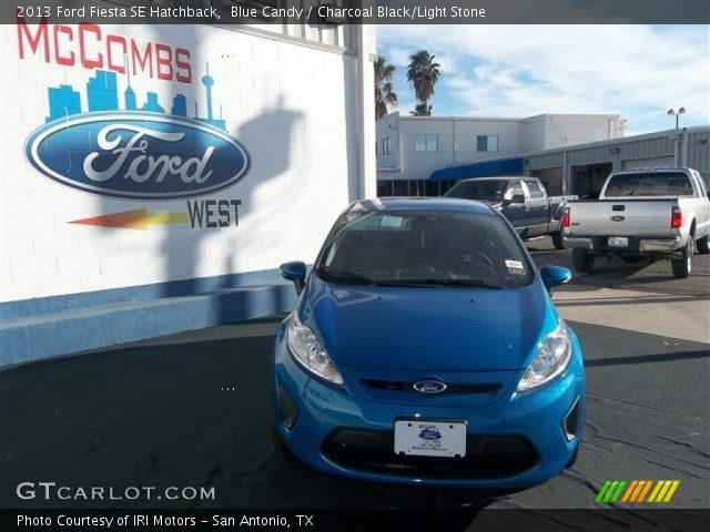 2013 Ford Fiesta SE Hatchback in Blue Candy