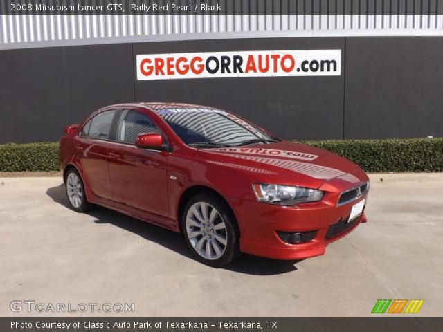 2008 Mitsubishi Lancer GTS in Rally Red Pearl