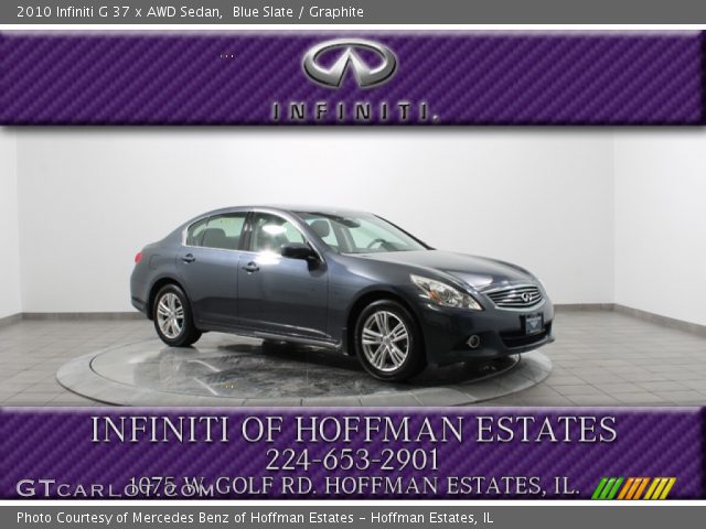 2010 Infiniti G 37 x AWD Sedan in Blue Slate