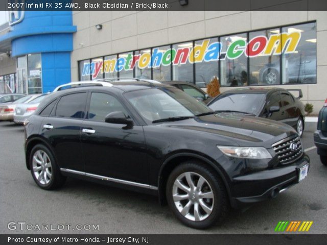 2007 Infiniti FX 35 AWD in Black Obsidian