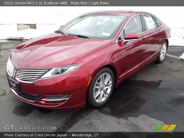 2013 Lincoln MKZ 2.0L EcoBoost AWD in Ruby Red