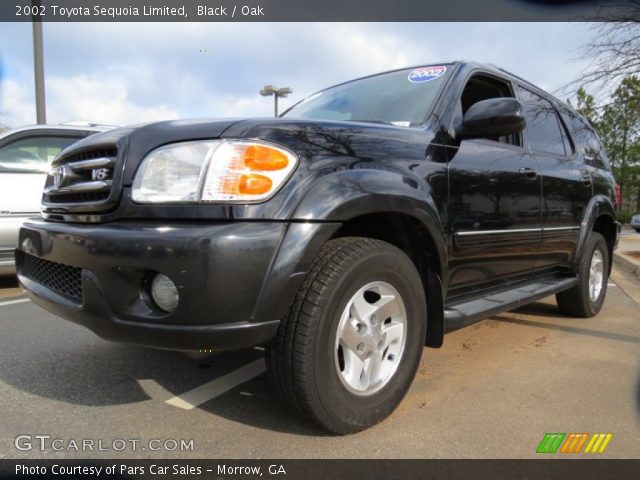 2002 Toyota Sequoia Limited in Black