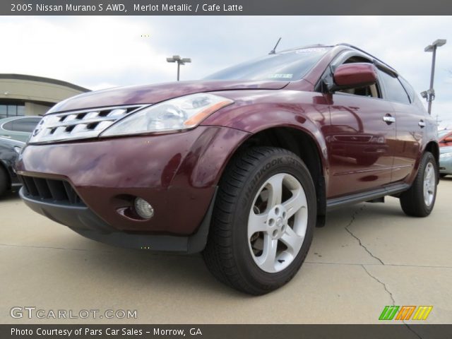 2005 Nissan Murano S AWD in Merlot Metallic