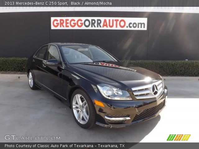 2013 Mercedes-Benz C 250 Sport in Black
