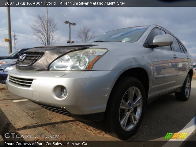 2007 Lexus RX 400h Hybrid in Millennium Silver Metallic