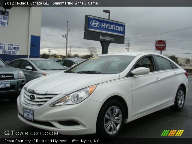2012 Hyundai Sonata GLS in Shimmering White