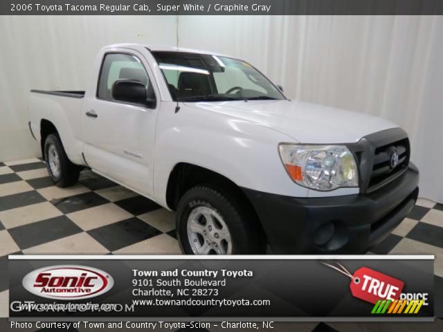 2006 Toyota Tacoma Regular Cab in Super White
