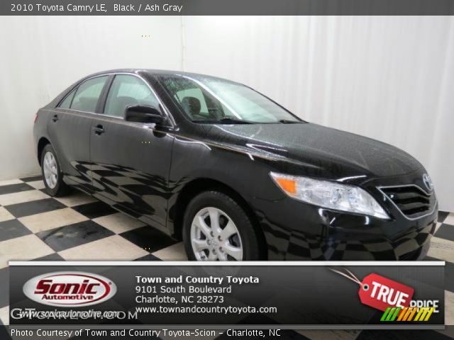 2010 Toyota Camry LE in Black