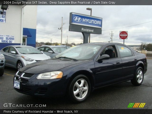 2004 Dodge Stratus SXT Sedan in Deep Sapphire Blue Pearlcoat