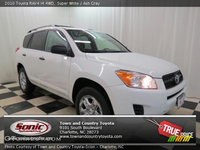 2010 Toyota RAV4 I4 4WD in Super White