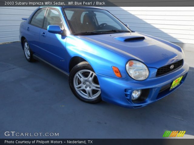 2003 Subaru Impreza WRX Sedan in WR Blue Pearl