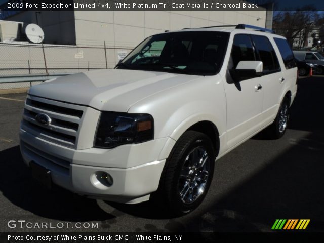 2009 Ford Expedition Limited 4x4 in White Platinum Tri-Coat Metallic