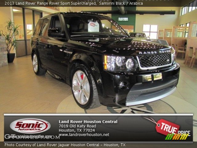 2013 Land Rover Range Rover Sport Supercharged in Santorini Black