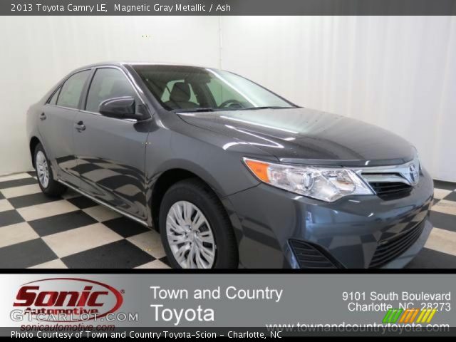 2013 Toyota Camry LE in Magnetic Gray Metallic