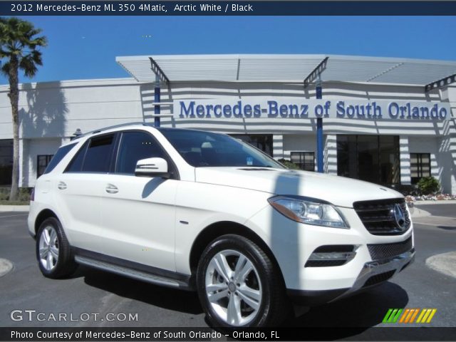 2012 Mercedes-Benz ML 350 4Matic in Arctic White