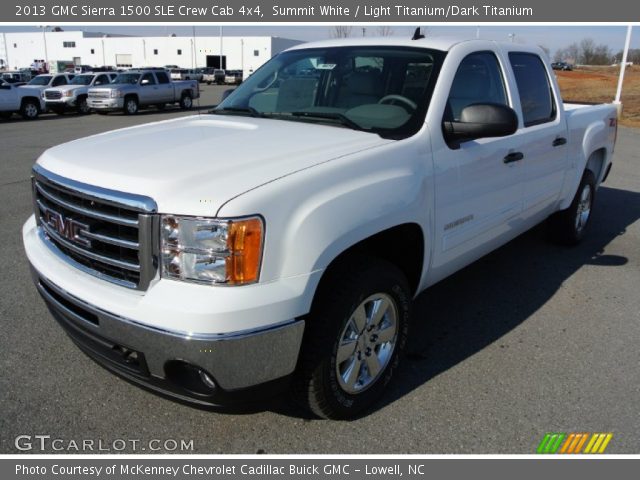 2013 GMC Sierra 1500 SLE Crew Cab 4x4 in Summit White